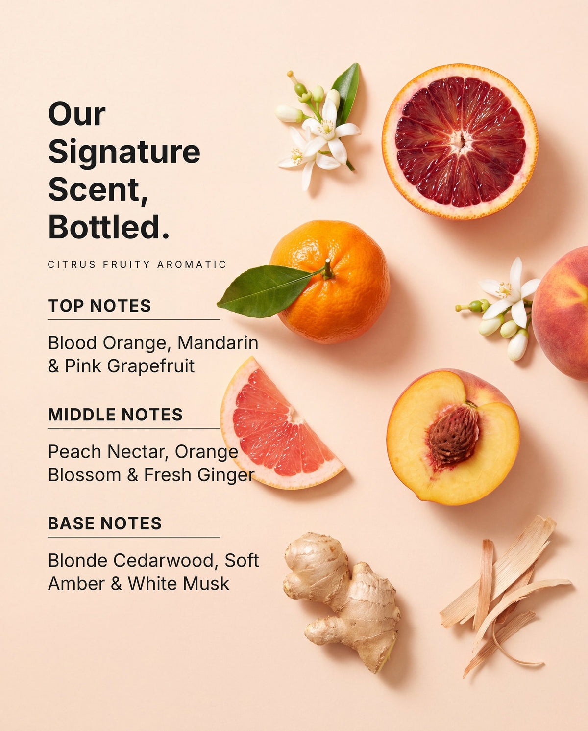Detox Glow Shampoo signature scent