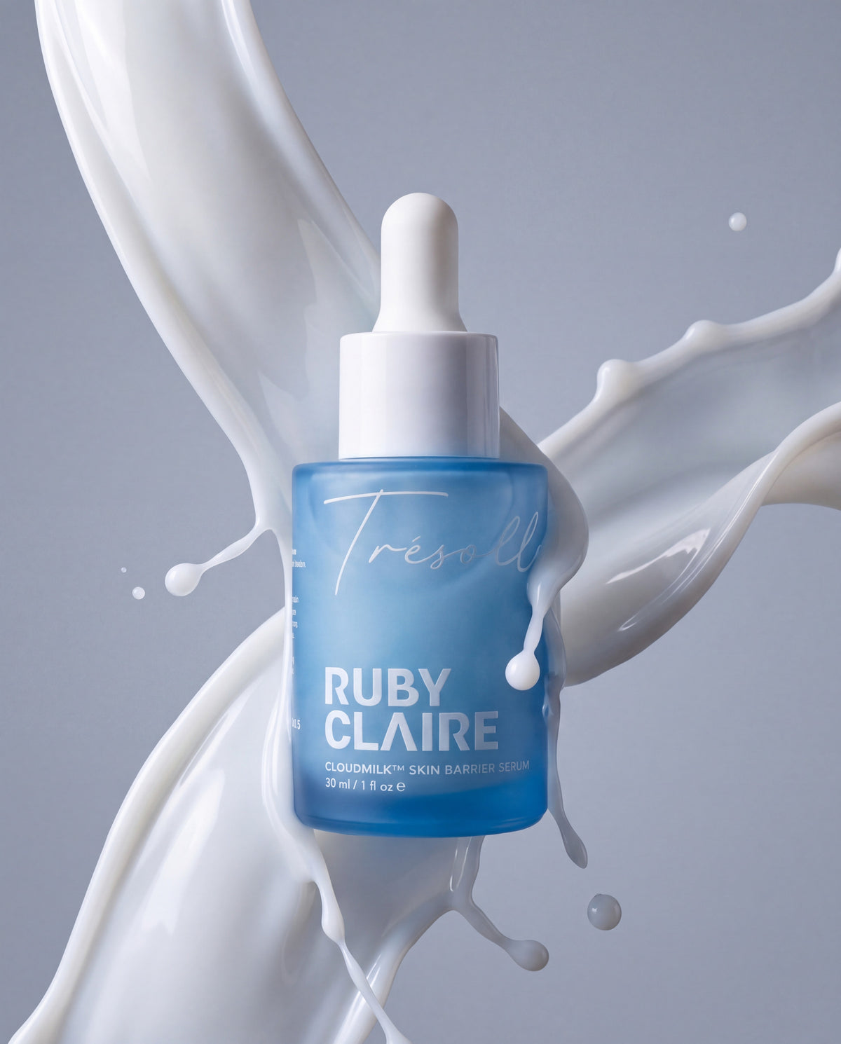 Ruby Claire CloudMilk Serum bottle group shot