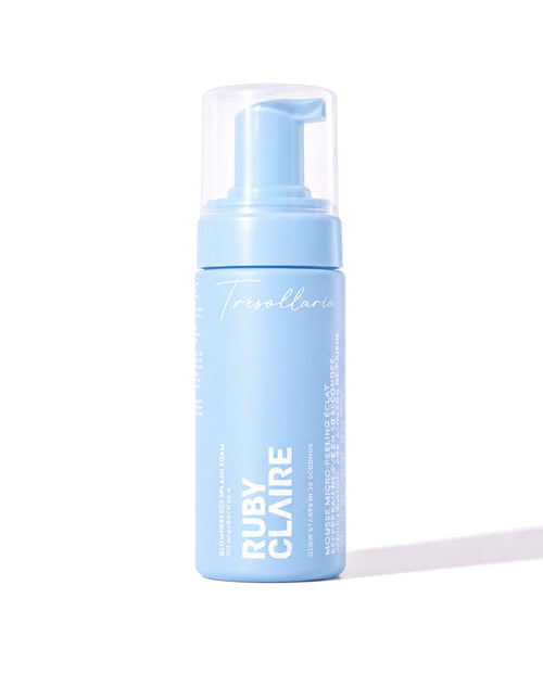 Ruby Claire GlowPerfect Splash Foam 150 ml light blue foaming pump bottle