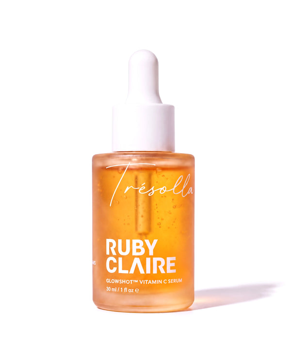Ruby Claire GlowShot Vitamin C Serum 30 ml amber glass dropper bottle