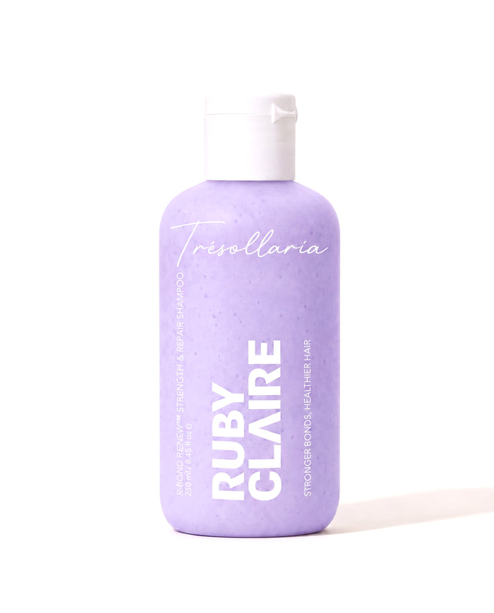 Ruby Claire R Bond Renew Strength and Repair Shampoo 230 ml lilac bottle