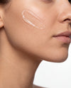 Close-up of clear balanced skin