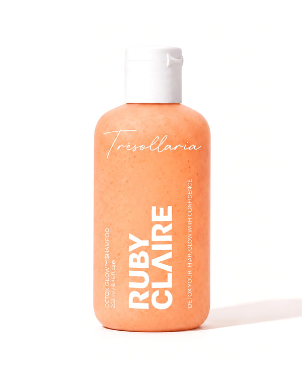 Ruby Claire Detox Glow Shampoo 250 ml peach bottle