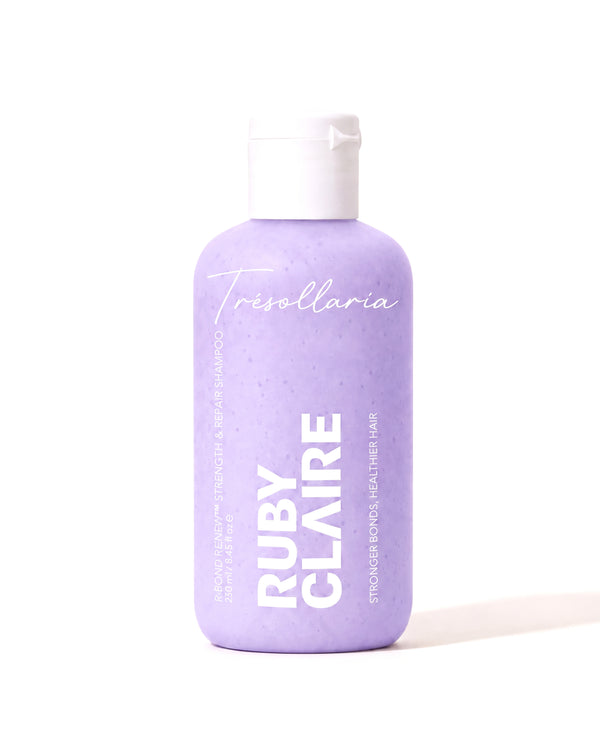 Ruby Claire R Bond Renew Strength and Repair Shampoo 230 ml lilac bottle